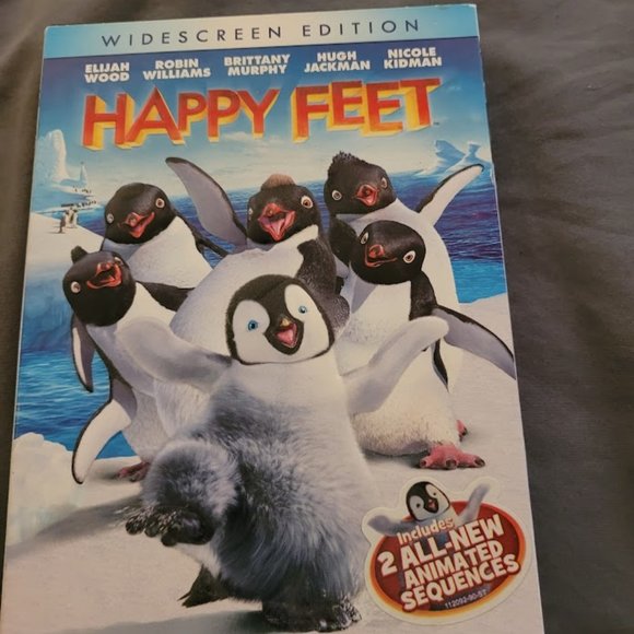 2 Movies Happy Feet (wide screen edition) Nanny McPhee (the new Mary Poppins) - Picture 2 of 5